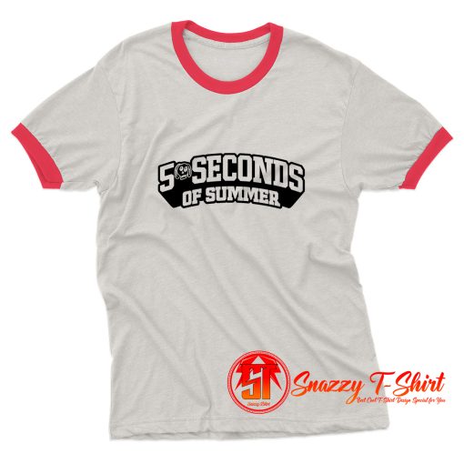 5 Second of Summer Tumblr Ringer Tee