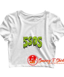 5 Second of Summer Zombie Art Crop Top Shirt