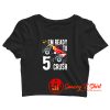 5Th Birthday Boy Crop Top Shirt