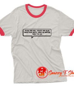 5sos Lyric Rose Are Red Quote Ringer Tee