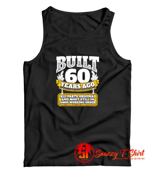 60Th Birthday Tank Top