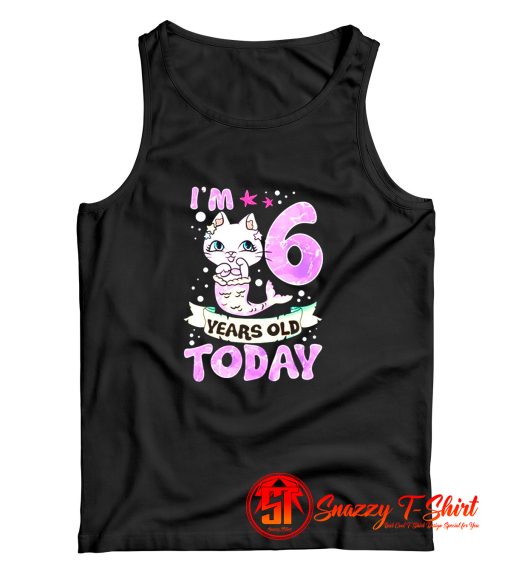 6Th Birthday Tank Top