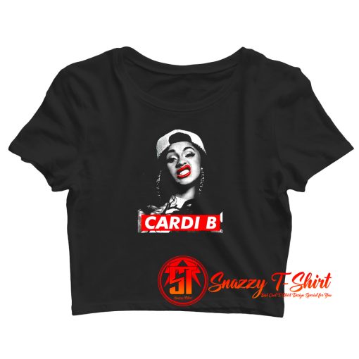 7 year old Cardi B Crop Top Shirt