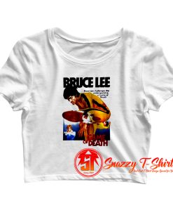 70s Bruce Lee Vintage Crop Top Shirt