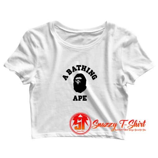 A Bathing Ape Crop Top Shirt