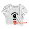 A Bathing Ape Graphic Crop Top Shirt