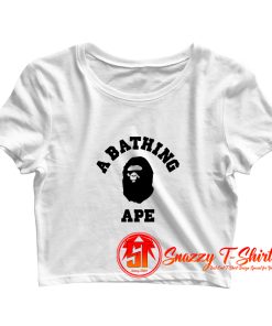 A Bathing Ape Graphic Crop Top Shirt