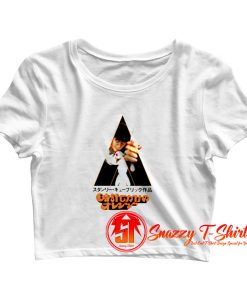 A CLockwork Orange Kanji Japanese Crop Top Shirt