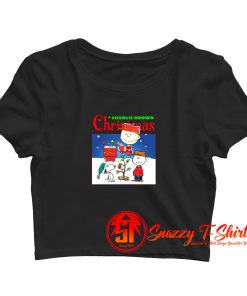 A Charlie Brown Christmas Movie Crop Top Shirt