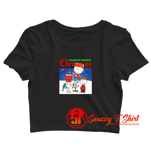 A Charlie Brown Christmas Movie Crop Top Shirt