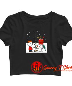 A Charlie Brown Christmas The classic animated televisi Crop Top Shirt