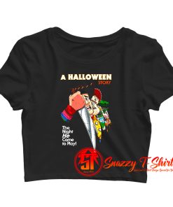 A Halloween Toy Story Crop Top Shirt