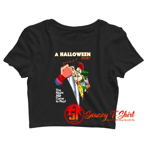 A Halloween Toy Story Crop Top Shirt