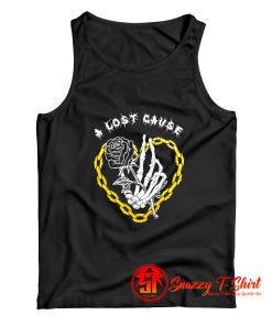 A Lost Cause Chained Rose Unisex Tank Top