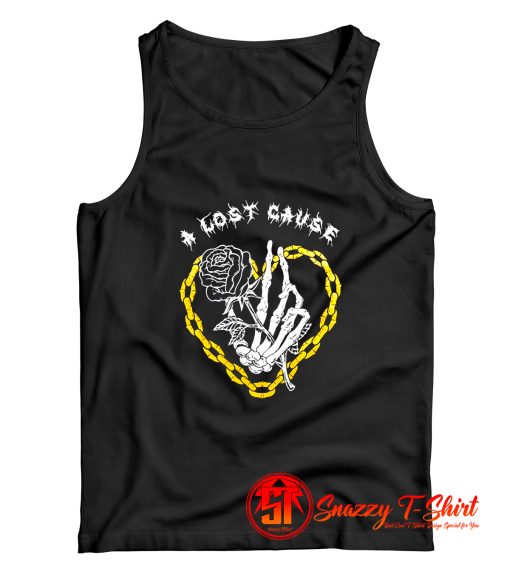 A Lost Cause Chained Rose Unisex Tank Top