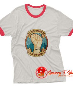 A Man Chooses A Slave Obeys Ringer Tee