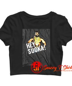 A Team Mr T Hey Sucka Crop Top Shirt