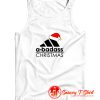 A badass Christmas Adidas Logo Christmas Parody Tank Top