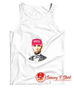 ABE LINCOLNDonald Trump Support MAGA Hat Tank Top