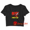 ACDC Power Up Stage Lights Official Crop Top Shirt