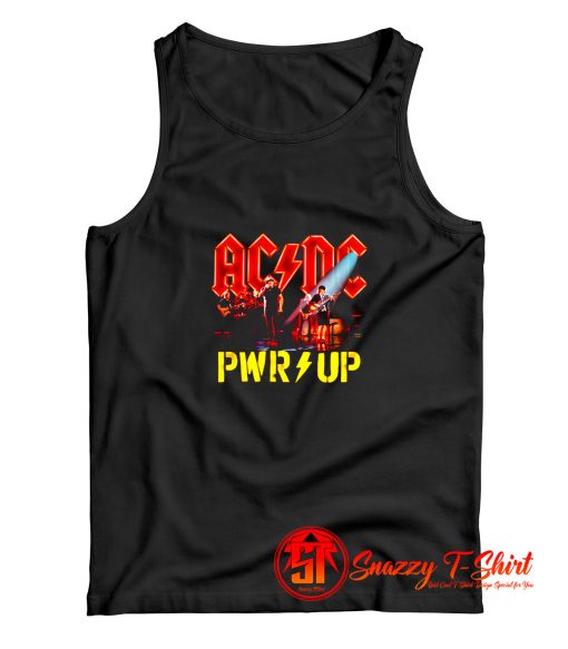 ACDC Power Up Stage Lights Official Tank Top