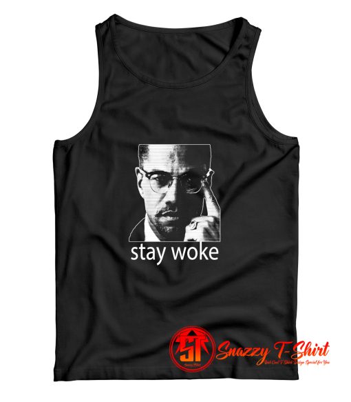 ACTIVIST MALCOLM Stay Woke Tank Top