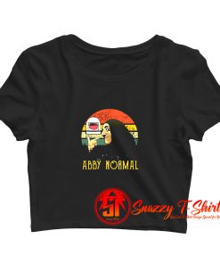 Abby Normal Vintage Retro Crop Top Shirt