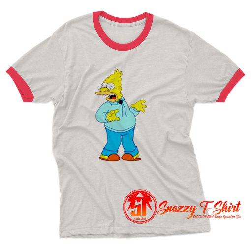 Abraham Simpson Ringer Tee