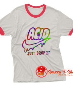 Acid Drop It Tie Dye Ringer Tee