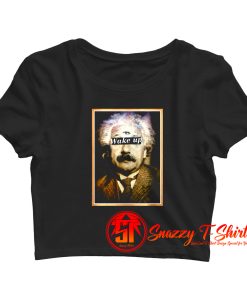 Acid Einstein Shirt Psychedelic Crop Top Shirt