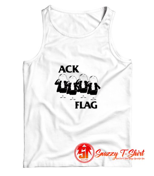 Ack Flag Black Flag Cathy Mash Up Parody Tank Top