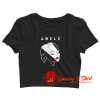 Adele Famous Singer Tour Logo Crop Top Shirt