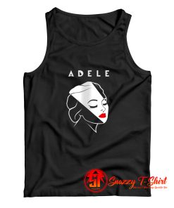 Adele Famous Singer Tour Logo Tank Top