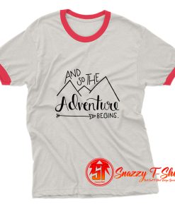 Adventure Begins Ringer Tee