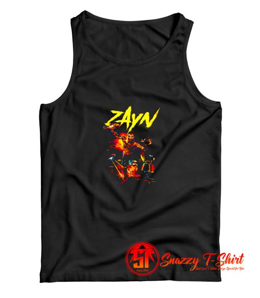 Aesthetic Zayn Malik Zombie City Tank Top