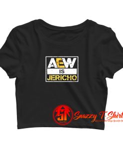 Aew is Jericho Crop Top Shirt