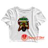 African American Women Crop Top Shirt