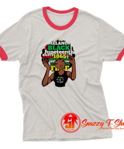 African American Women Ringer Tee