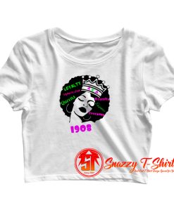 Afrocentric Head Crop Top Shirt