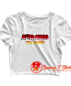 After Hours The Weeknd Airbush Crop Top Shirt