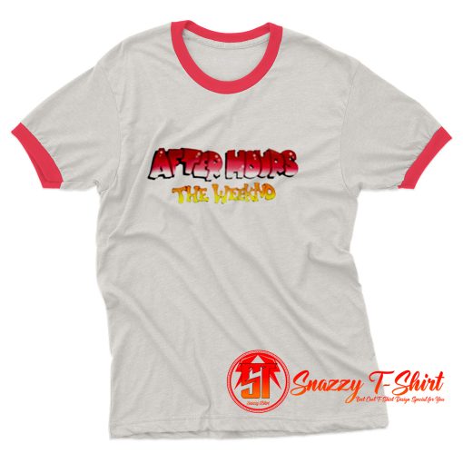 After Hours The Weeknd Airbush Ringer Tee