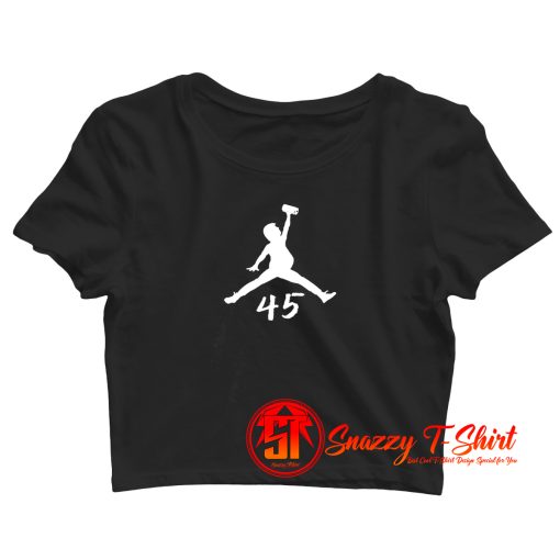 Air Trump Jordan Crop Top Shirt