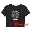 Airplane Historical Military Crop Top Shirt