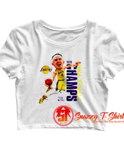 Alex Caruso Los Angeles Lakers Champions 2020 Crop Top Shirt