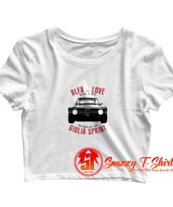 Alfa Romeo Giulia Crop Top Shirt