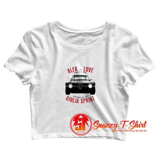 Alfa Romeo Giulia Crop Top Shirt