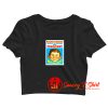 Alfred e Neuman For President Crop Top Shirt