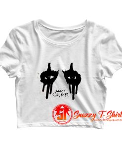 Alice Cooper Eyes Crop Top Shirt