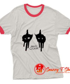 Alice Cooper Eyes Ringer Tee