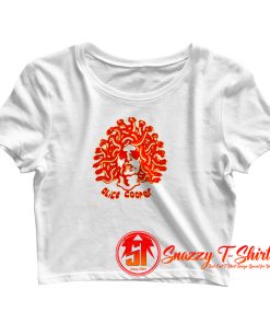 Alice Cooper Medusa Snake Head Crop Top Shirt